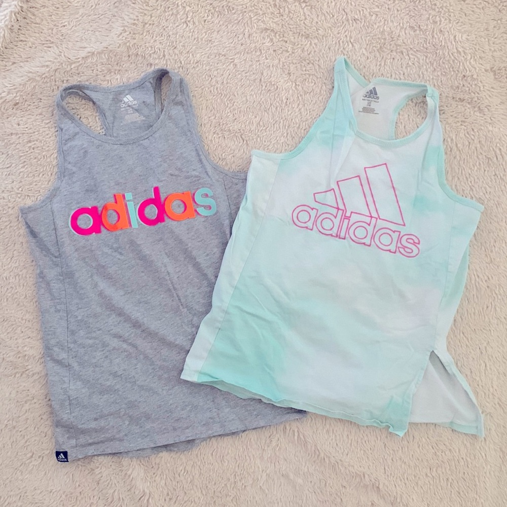 Adidas racer back split/tie side duo - Size L (14)